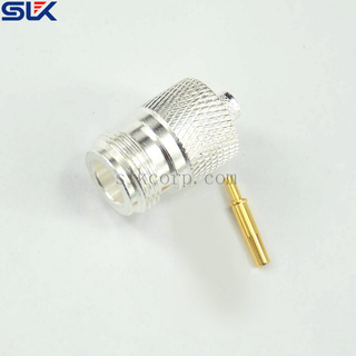 Connecteur à souder droit jack N non magnétique pour câble SXE 670-141 50 ohms NM-5NCF15S-S02-025