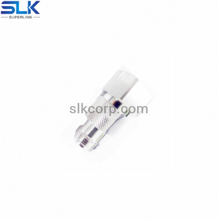 Connecteur à souder droit Mini prise DIN non magnétique pour câble TFT-402-LF 50 ohms NM-5MDF15S-S02-007